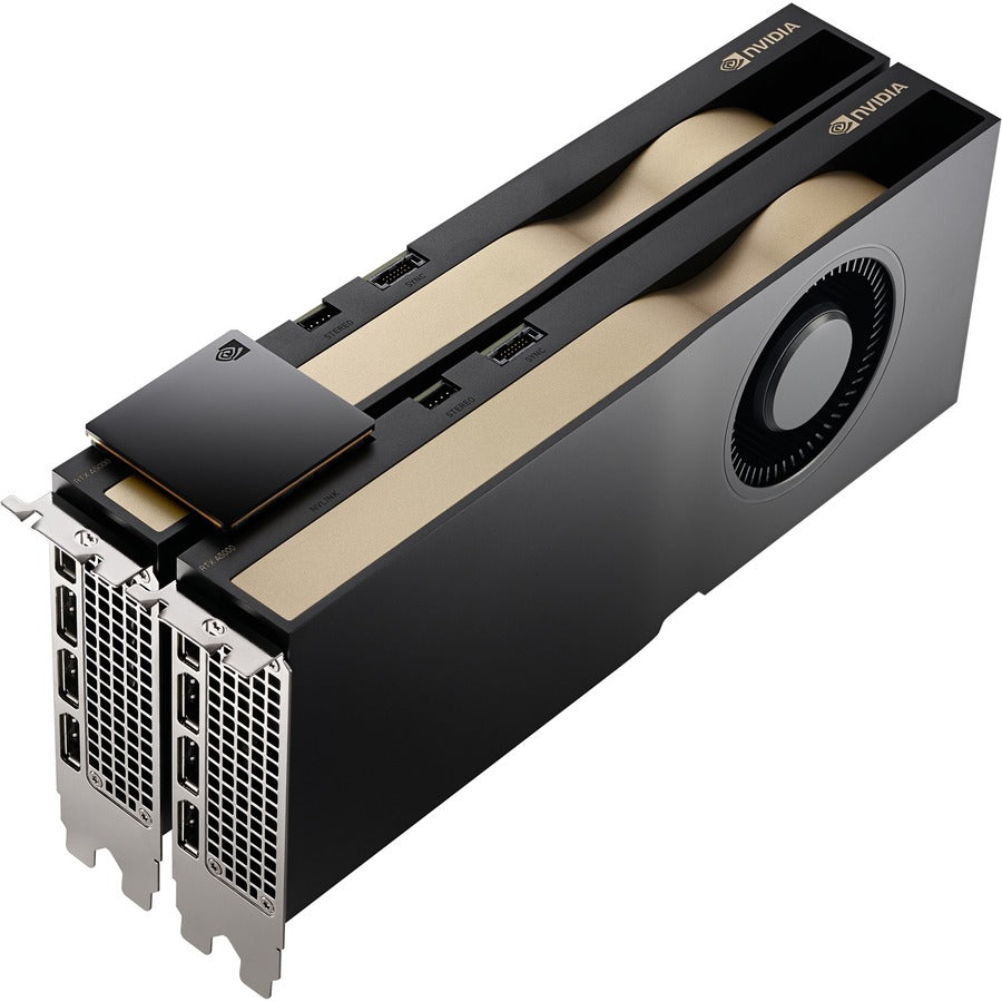 Carte graphique PNY NVIDIA RTX A5000 - 24 Go GDDR6 - Pleine hauteur/profil bas VCNRTXA5000-BLK