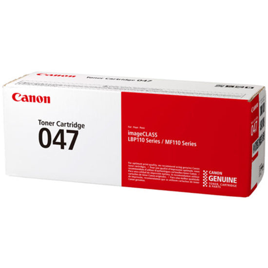 Canon 047 Original Laser Toner Cartridge - Black Pack 2164C001