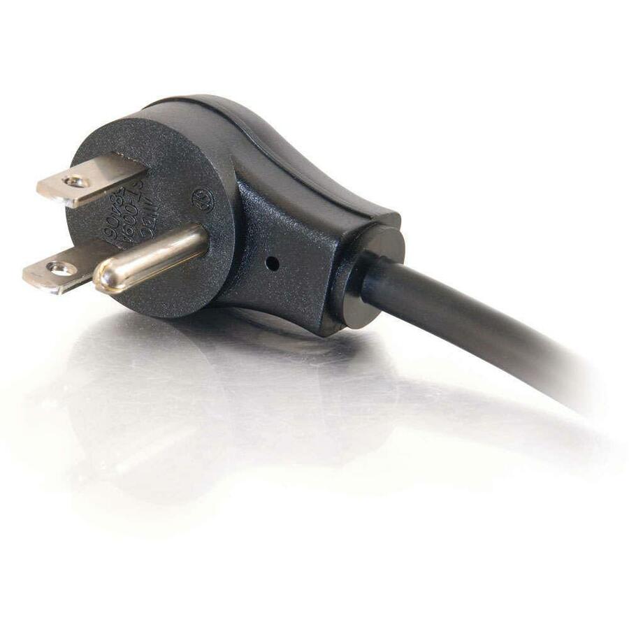 C2G 1.5ft 18 AWG Universal Flat Panel Power Cord (NEMA 5-15P to IEC320C13) 27900