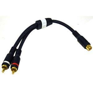 Câble adaptateur en Y audio Velocity C2G 29122