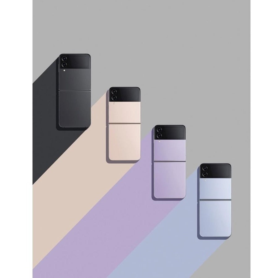 Smartphone Samsung Galaxy Z Flip4 256 Go - Écran pliable flexible 6,7" AMOLED dynamique Full HD Plus 2640 x 1080
