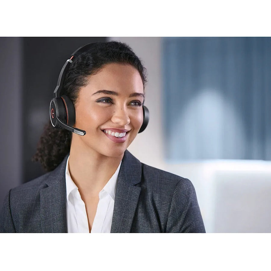 Jabra Evolve 75 SE USB-A UC Stereo with Stand 7599-848-199