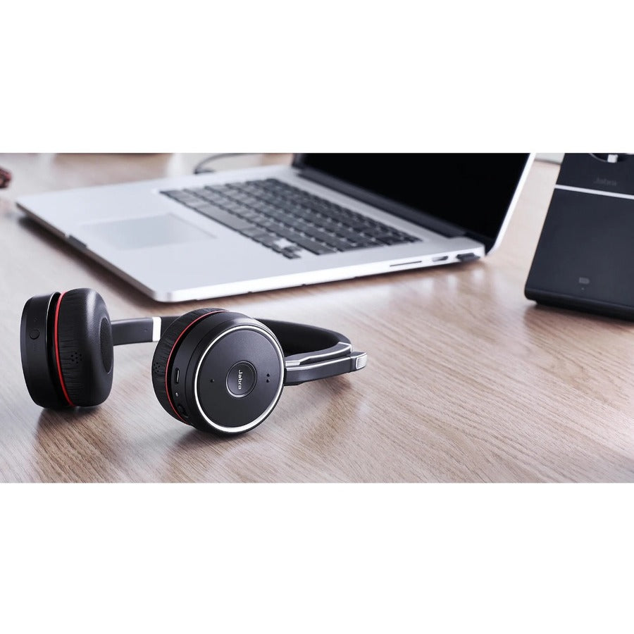 Jabra Evolve 75 SE USB-A UC Stereo with Stand 7599-848-199