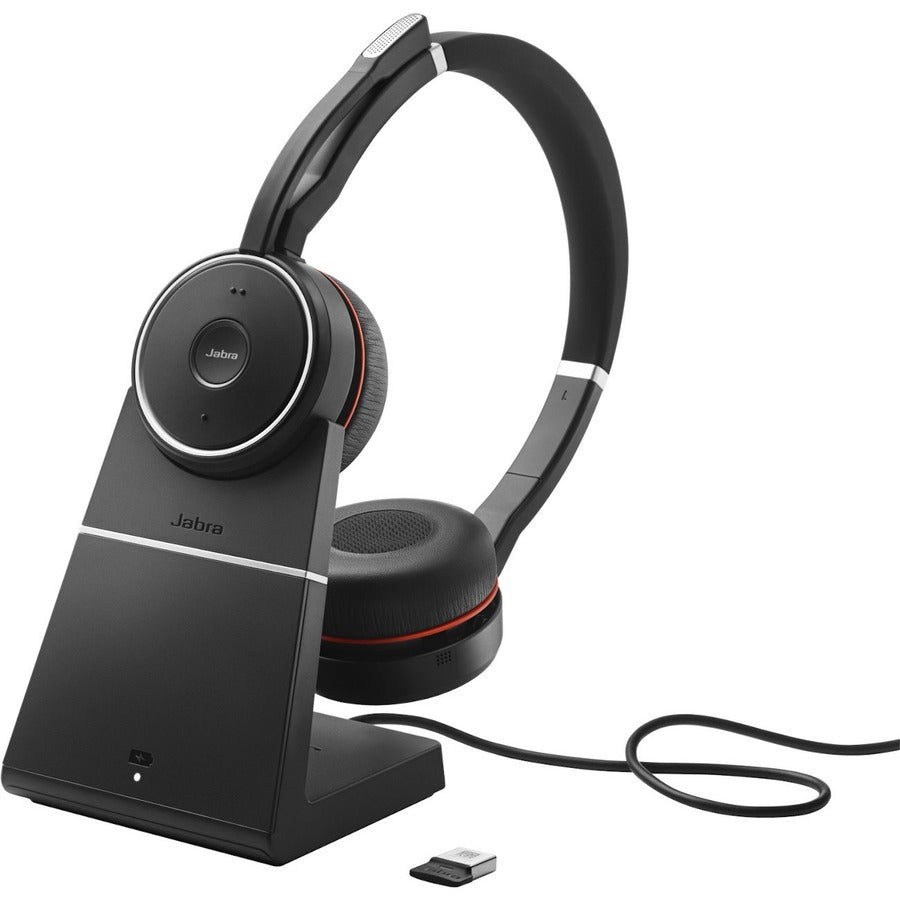 Jabra Evolve 75 SE USB-A UC Stereo with Stand 7599-848-199