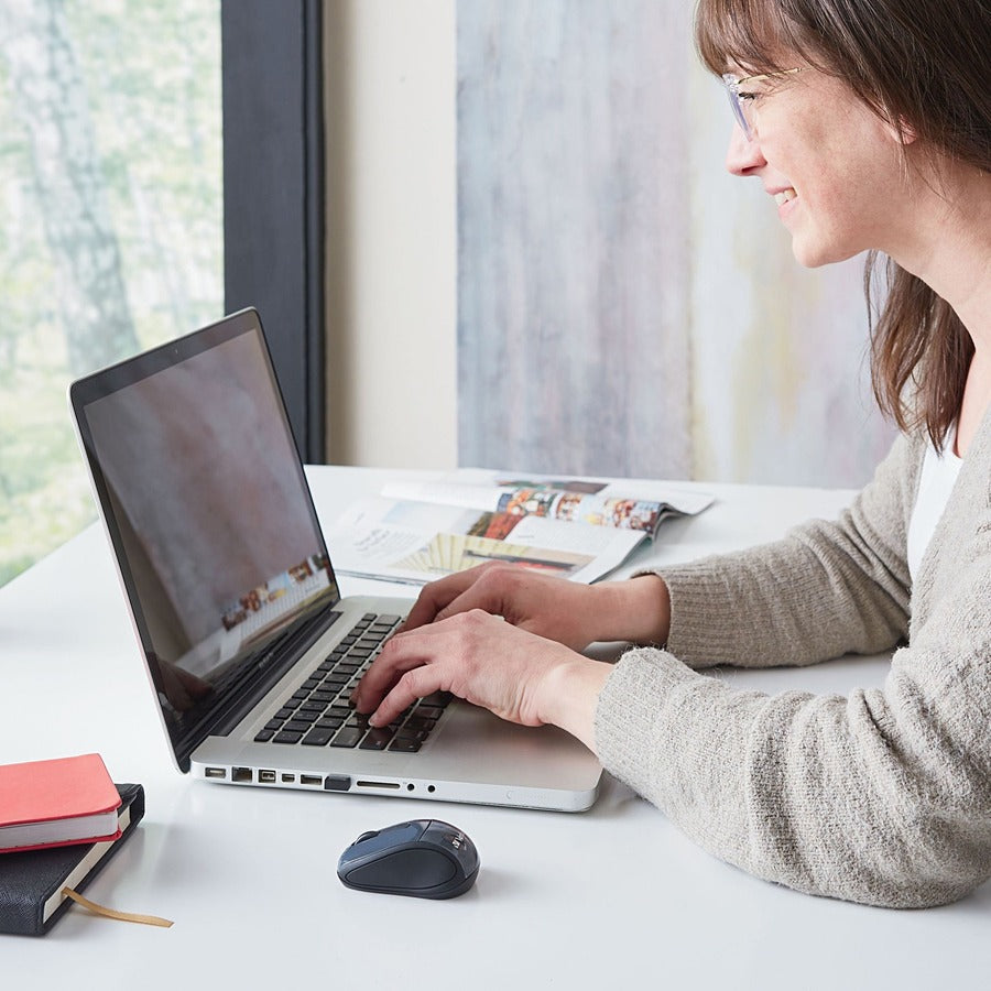 Mini souris optique de voyage sans fil Verbatim - Graphite 97470