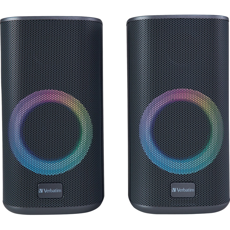 Système de haut-parleurs Bluetooth Verbatim 2.0 - 20 W RMS - Graphite 70748