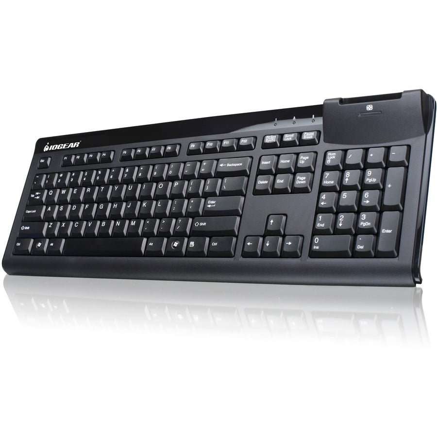 Clavier lecteur de carte à puce (CAC) IOGEAR GKBSR201