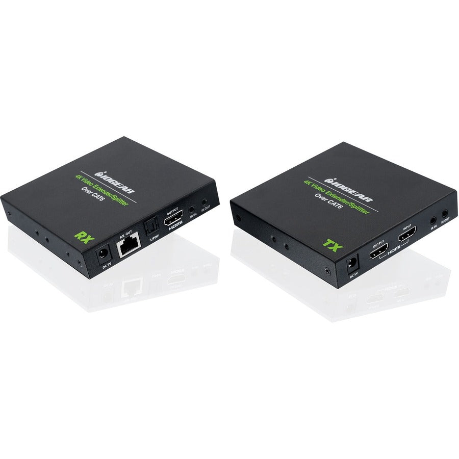 Kit d'extension/répartiteur vidéo IOGEAR 4K sur câble Ethernet GVE4K60KIT