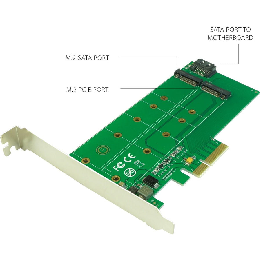 Carte adaptateur VisionTek PCIe -M.2 SATA 900989
