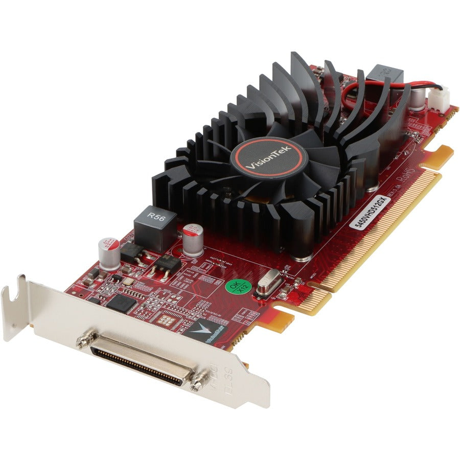 Carte graphique VisionTek ATI Radeon HD 5450 - 512 Mo DDR3 SDRAM - Profil bas 900344