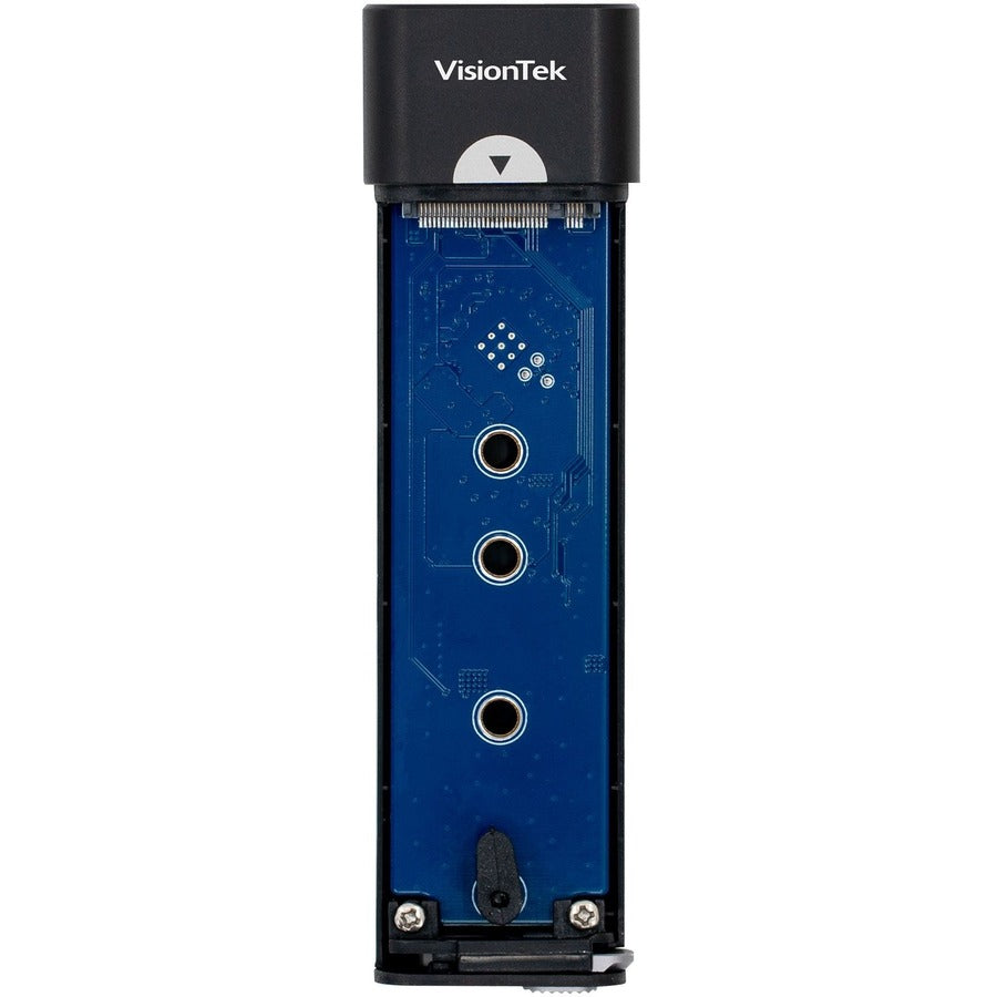 Boîtier de lecteur VisionTek M.2, PCI Express NVMe - Interface hôte USB Type C externe 901357