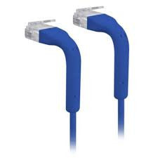 Câble patch Ubiquiti UniFi Cat6 - 0,1 m - Bleu - 50pk - U-CABLE-PATCH-RJ45-BL-50