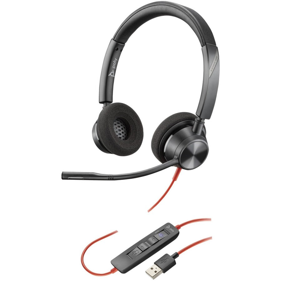 Casque USB-A certifié Poly Blackwire 3320-M Microsoft Teams 76J17AA