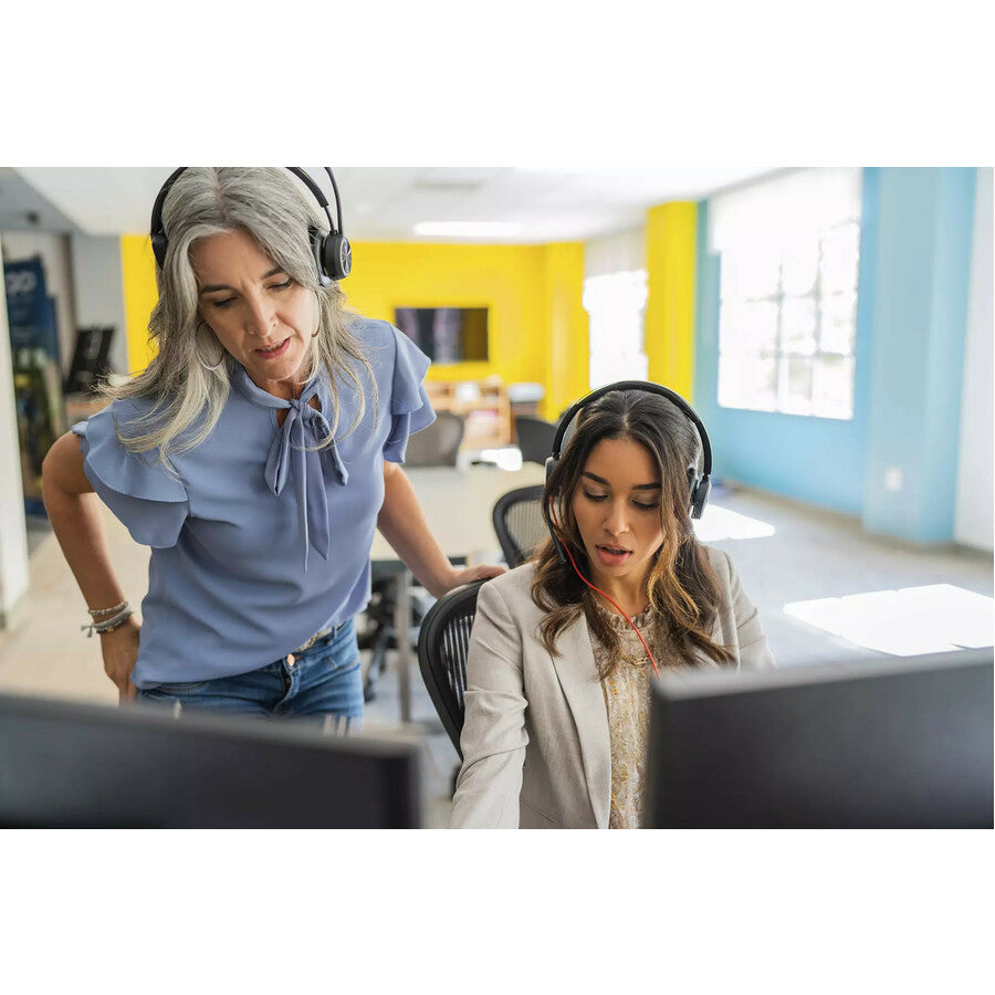 Poly VOYAGER 4320-M Microsoft Teams Certified Headset With Charge Stand 77Z00AA