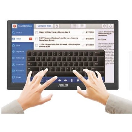 Moniteur à écran tactile LCD Asus VT168HR 15,6" - 16:9 - 5 ms GTG VT168HR
