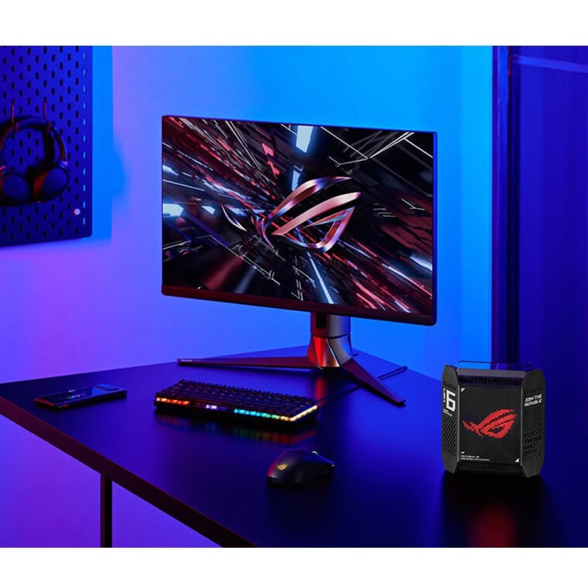 Routeur sans fil Ethernet Asus ROG Rapture GT6 Wi-Fi 6 IEEE 802.11ax GT6 (B-2-PK)