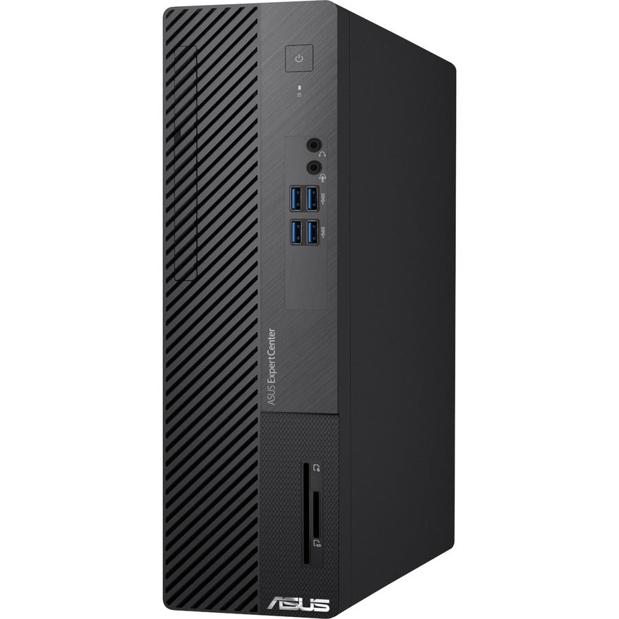 Asus ExpertCenter D500SD-Q31P Desktop Computer - Intel Core i3 12th Gen i3-12100 Quad-core (4 Core) 3.30 GHz - 8 GB RAM DDR4 SDRAM - 256 GB M.2 PCI Express NVMe 3.0 SSD - Small Form Factor - Black D500SD-Q31P