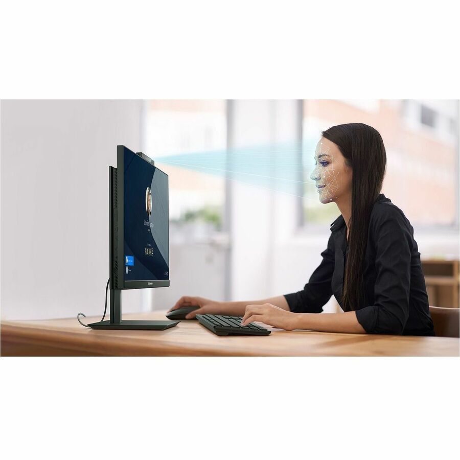 Asus ExpertCenter E5402WHAK-Q53P-CB All-in-One Computer - Intel Core i5 11th Gen i5-11500B Hexa-core (6 Core) 3.30 GHz - 16 GB RAM DDR4 SDRAM - 512 GB M.2 PCI Express NVMe 3.0 SSD - 23.8" Full HD 1920 x 1080 - Desktop - Black E5402WHAK-Q53P-CB