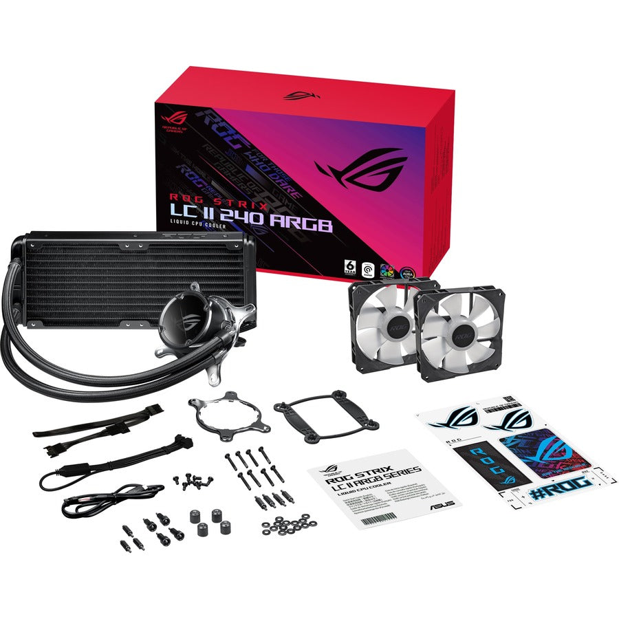Asus ROG Strix LC II 240 ARGB Cooling Fan/Radiator/Water Block ROGSTRIXLCII240ARGB