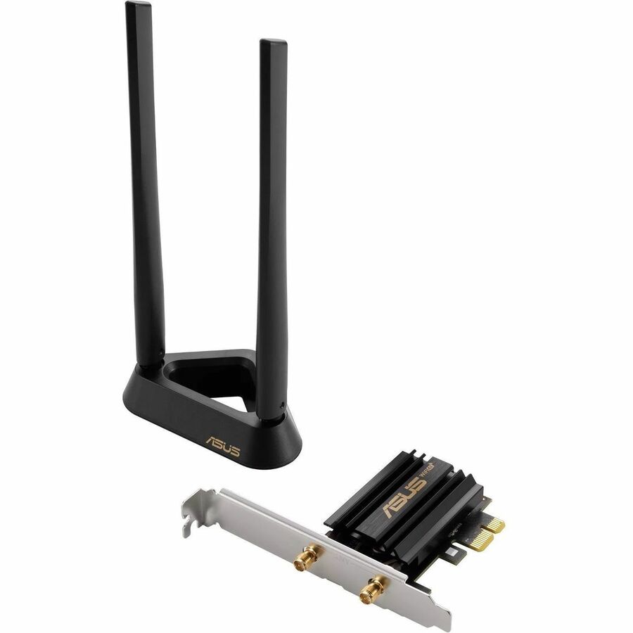 Asus PCE-AXE59BT IEEE 802.11 a/b/g/n/ac/ax Bluetooth 5.2 Adaptateur combiné Wi-Fi/Bluetooth pour ordinateur PCE-AXE59BT