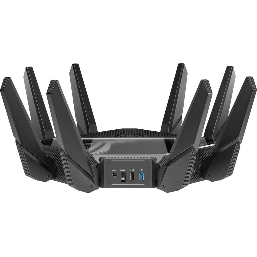 Asus ROG Rapture GT-AXE16000 Wi-Fi 6E IEEE 802.11ax Ethernet Wireless Router GT-AXE16000