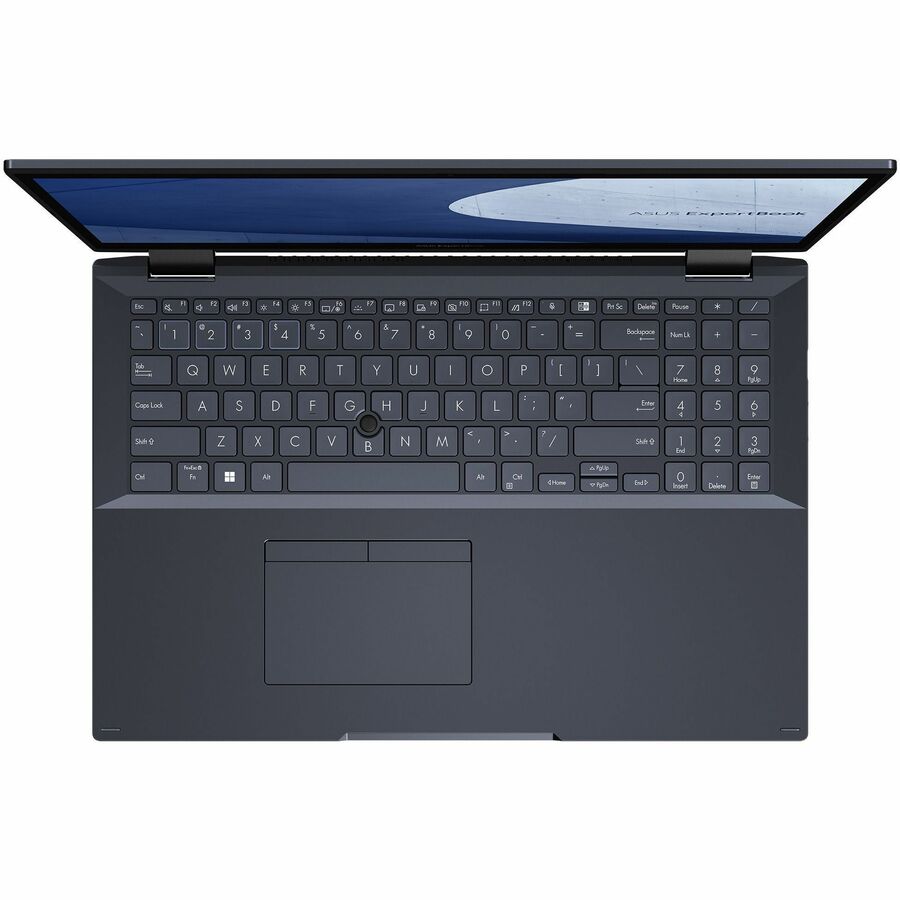 Asus ExpertBook B2 Flip B2502F B2502FBA-Q73P-CB 15.6" Touchscreen Convertible 2 in 1 Notebook - Full HD - 1920 x 1080 - Intel Core i7 12th Gen i7-1260P Dodeca-core (12 Core) 2.10 GHz - 16 GB Total RAM - 512 GB SSD - Star Black B2502FBA-Q73P-CB