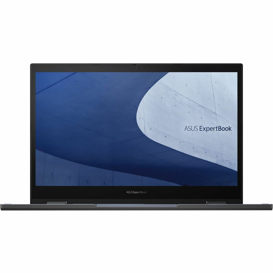 Asus ExpertBook B2 Flip B2502F B2502FBA-Q73P-CB 15.6" Touchscreen Convertible 2 in 1 Notebook - Full HD - 1920 x 1080 - Intel Core i7 12th Gen i7-1260P Dodeca-core (12 Core) 2.10 GHz - 16 GB Total RAM - 512 GB SSD - Star Black B2502FBA-Q73P-CB