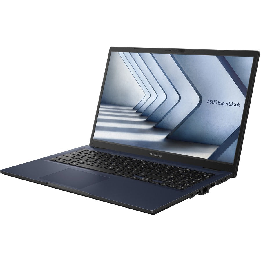 Asus ExpertBook B1 B1502 B1502CBA-C51P-CA 15.6" Notebook - Full HD - 1920 x 1080 - Intel Core i5 12th Gen i5-1235U Deca-core (10 Core) 1.30 GHz - 8 GB Total RAM - 512 GB SSD - Star Black B1502CBA-C51P-CA