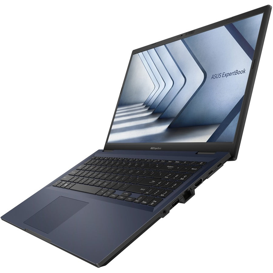 Asus ExpertBook B1 B1502 B1502CBA-C51P-CA 15.6" Notebook - Full HD - 1920 x 1080 - Intel Core i5 12th Gen i5-1235U Deca-core (10 Core) 1.30 GHz - 8 GB Total RAM - 512 GB SSD - Star Black B1502CBA-C51P-CA