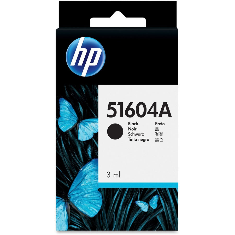 HP 51604A (51604A) Cartouche d'encre jet d'encre originale - Paquet unique - Noir - 1 de chaque 51604A