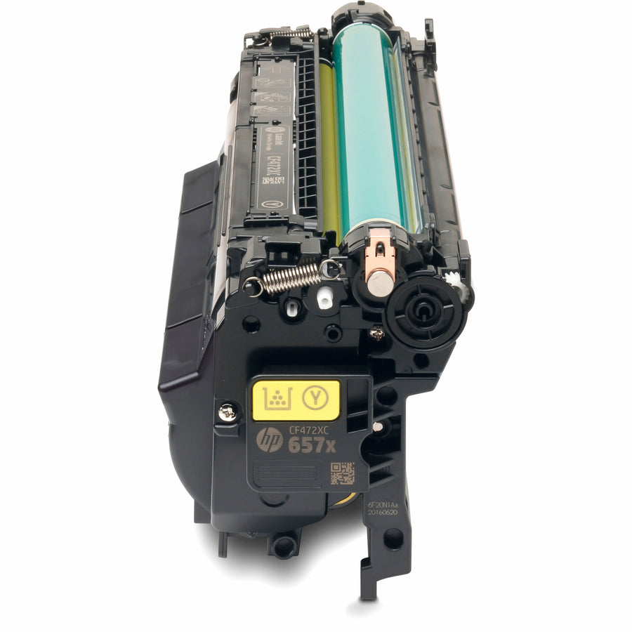 Cartouche de toner laser authentique HP 657X (CF472X) à haut rendement - Jaune - 1 de chaque CF472X