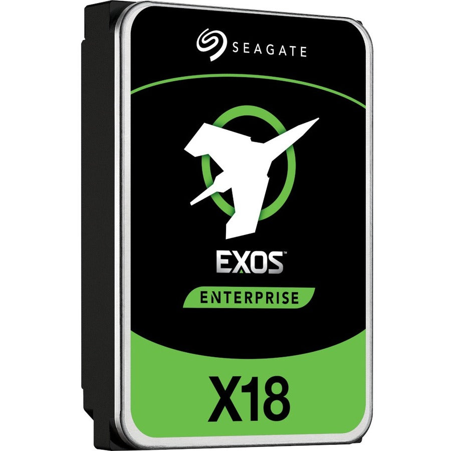 Seagate Exos X18 ST10000NM013G 10 TB Hard Drive - 3.5" Internal - SAS (12Gb/s SAS) - Conventional Magnetic Recording (CMR) Method ST10000NM013G