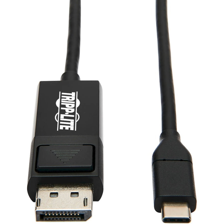 Tripp Lite U444-006-DP-BE USB-C to DisplayPort Adapter, M/M, Black, 6 ft. U444-006-DP-BE