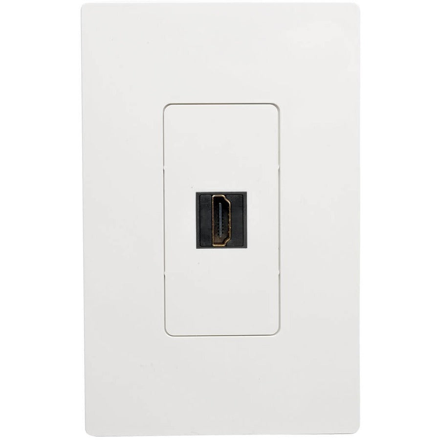 Tripp Lite Coupleur HDMI Keystone Montage sur panneau Coudé F/F Noir P164-000-KPA-BK