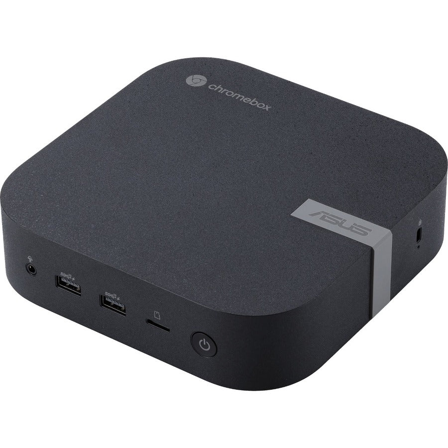 Asus Chromebox 5 Chromebox5-SC017UN Chromebox - Intel Celeron 7305 1,10 GHz - 4 Go RAM DDR4 SDRAM - 128 Go M.2 PCI Express NVMe SSD - Mini PC - Eco Black CHROMEBOX5-SC017UN