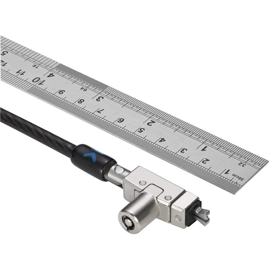 Kensington Slim N17 2.0 Verrou pour ordinateur portable à clé pour emplacements en forme de coin – Clé principale à la demande K60502WW