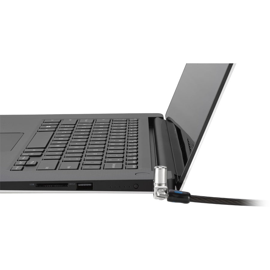 Kensington Slim N17 2.0 Verrou pour ordinateur portable à clé pour emplacements en forme de coin – Clé principale à la demande K60502WW