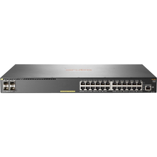 Commutateur HPE Aruba 2930F 24G PoE+ 4SFP+ conforme TAA JL263A#ABA