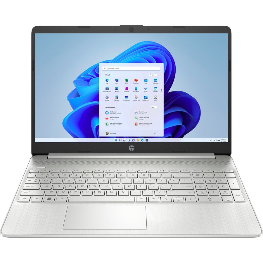 HP 15-ef2000 15-ef2030ca 15.6" Notebook - Full HD - 1920 x 1080 - AMD Ryzen 7 5700U Octa-core (8 Core) - 16 GB Total RAM - 1 TB SSD - Natural Silver 2L7R1UA#ABL