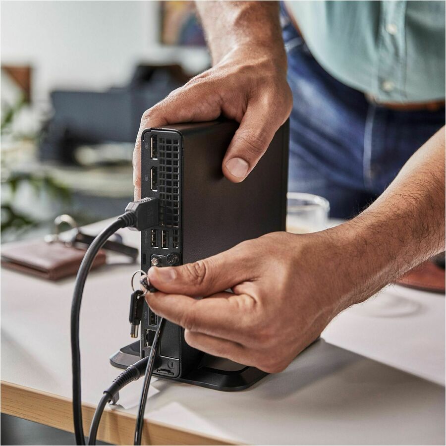 Ordinateur de bureau HP Elite Mini 800 G9 - Intel Core i5 12e génération i5-12500T Hexa-core (6 cœurs) 2 GHz - 8 Go de RAM DDR5 SDRAM - 256 Go M.2 PCI Express NVMe SSD - Desktop Mini - Noir 82J71UT#ABA
