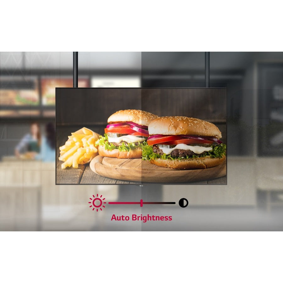 Écran face à la fenêtre LG 55XS4J-B 55XS4J-B