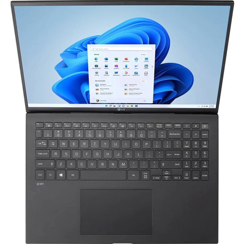 LG gram 14Z90R-N.AP52A8 14" Notebook - WUXGA - 1920 x 1200 - Intel Core i7 13th Gen i7-1360P Dodeca-core (12 Core) 2.20 GHz - Intel Evo Platform - 16 GB Total RAM - 1 TB SSD - Obsidian Black 14Z90R-N.AP52A8
