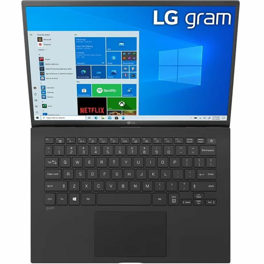 LG gram 14Z90P-N.AP52A8 14" Notebook - WUXGA - 1920 x 1200 - Intel Core i5 11th Gen i5-1135G7 Quad-core (4 Core) 2.40 GHz - Intel Evo Platform - 16 GB Total RAM - 16 GB On-board Memory - 256 GB SSD 14Z90P-N.AP52A8