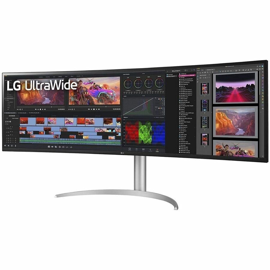 Moniteur ACL de jeu à écran incurvé UW-QHD de 49 po LG 49WQ95C-W - 32:9 49WQ95C-W