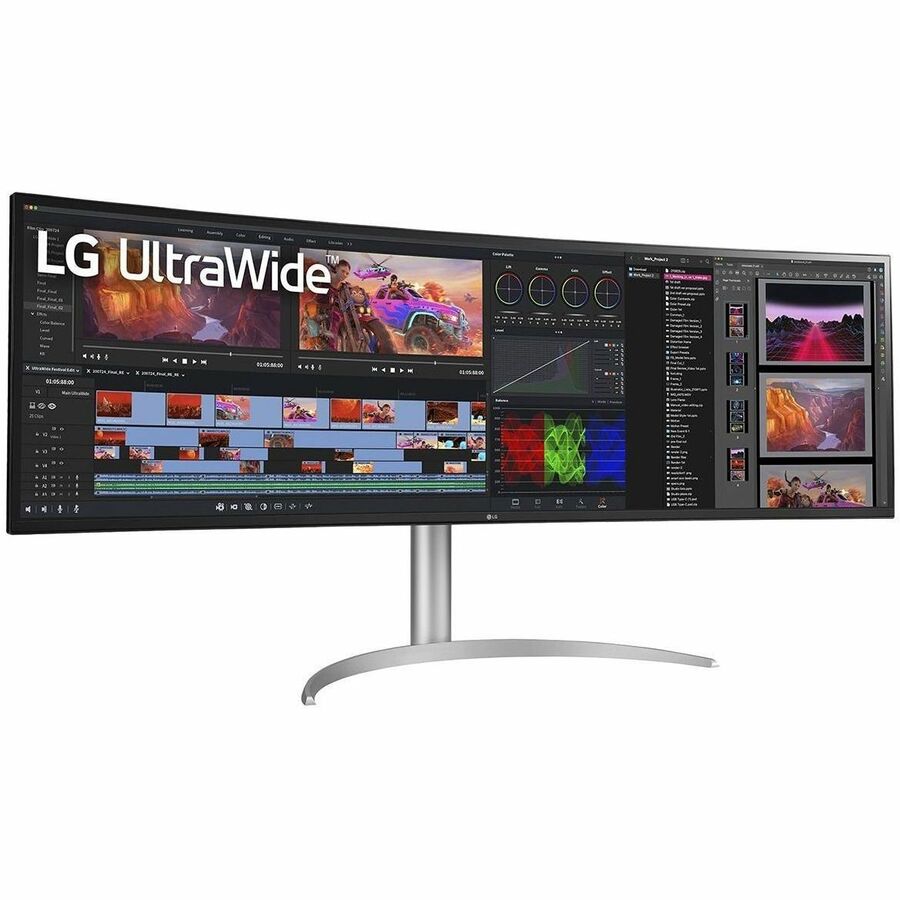 Moniteur ACL de jeu à écran incurvé UW-QHD de 49 po LG 49WQ95C-W - 32:9 49WQ95C-W