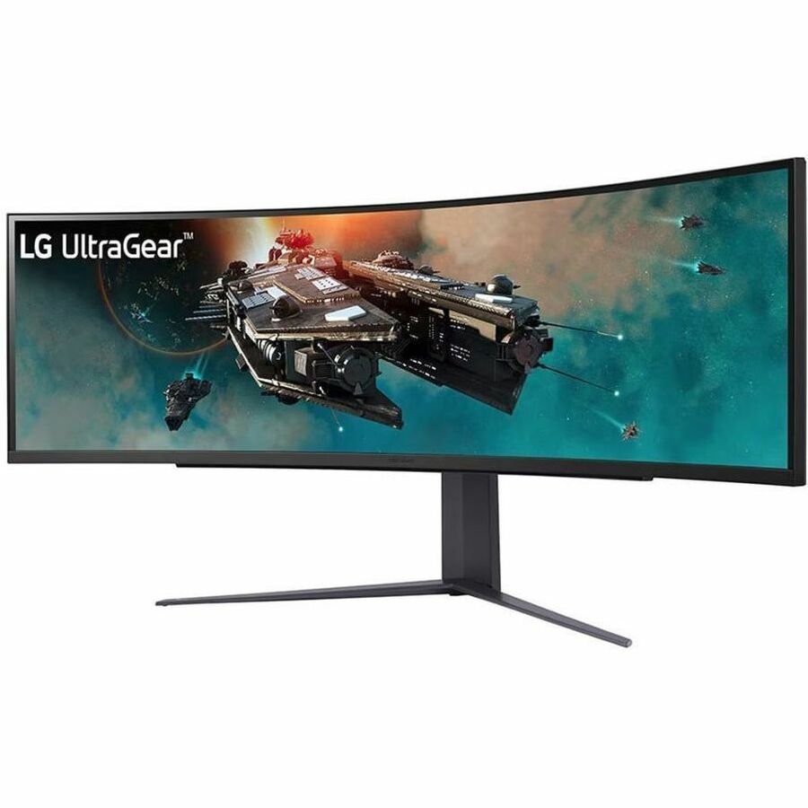 LG UltraGear 49GR85DC-B 49" Dual Quad HD (DQHD) Curved Screen Gaming LED Monitor - 32:9 49GR85DC-B