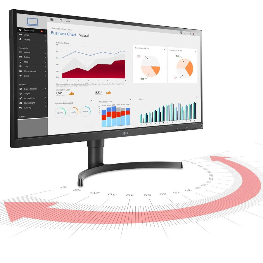 LG 34CN650N-6N All-in-One Thin Client - Intel Celeron J4105 Quad-core (4 Core) 1.50 GHz 34CN650N-6N