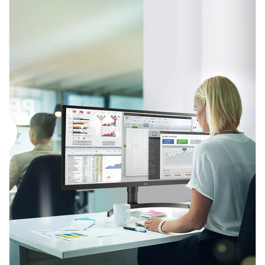 LG 34CN650N-6N All-in-One Thin Client - Intel Celeron J4105 Quad-core (4 Core) 1.50 GHz 34CN650N-6N