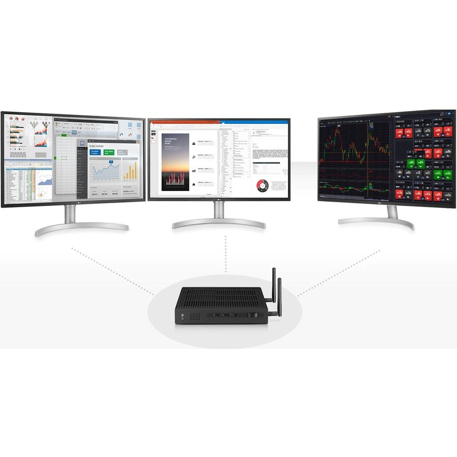 Client léger LG CL600I-6N - Intel Celeron J4105 Quad-core (4 cœurs) 1,50 GHz CL600I-6N