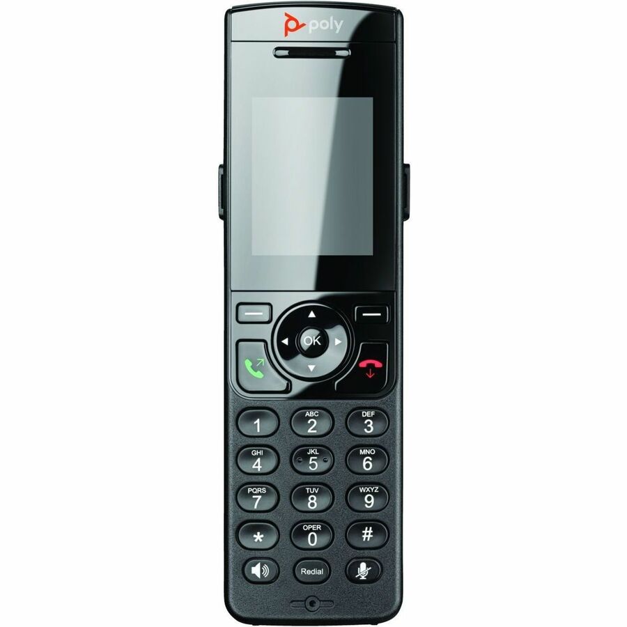 Combiné téléphonique Poly VVX D230 DECT et support de chargement avec alimentation 89B48AA#ABA